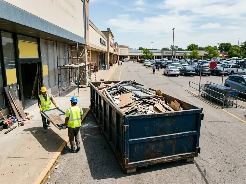 retail-store-renovation-debris-003 — frequently asked questions, Roll-off Dumpster Rentals in Johnson Creek, WI